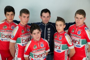da sx: PULITO ANDREA, BERTO IVAN, PINATO ENRICO, VENCO GABRIEL, BARISON EMANUELE, DIRETTORE SPORTIVO PESCANTE DANIELE DS COLLABORATORE PINATO VALTERINO
