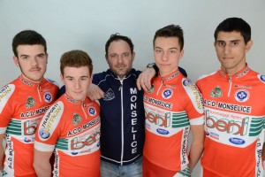 da sx: FORNASIERO MARCO, QUERULI FEDERICO, BROCANELLO DAVIDE, RIZZO GIULIO, MARCHIO NICHOLAS. DIRETTORE SPORTIVO DANTE DAVIDE ACCOMPAGNATORE GARAVELLO ALESSANDRO