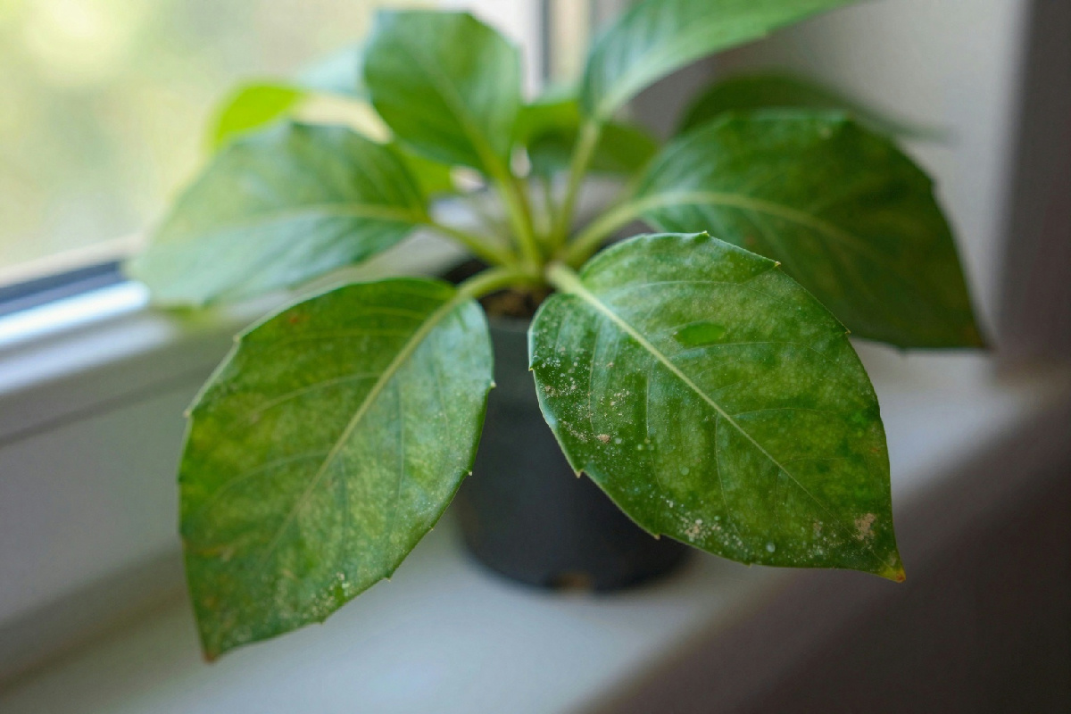 Come l'accumulo di polvere sulle piante può danneggiarle, secondo esperti di giardinaggio